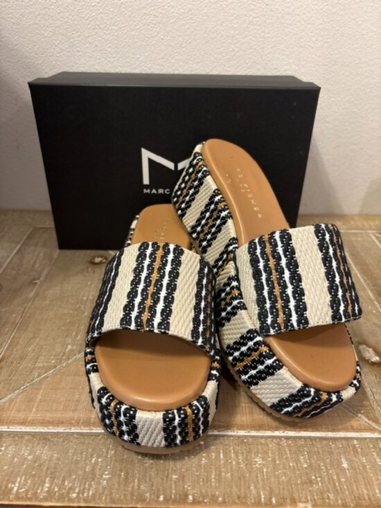 Marc Fisher Shoes - NEW Marc Fisher LTD Daylin Platform Sandals Light Natural - Sizes 7.5, 8, 9.5